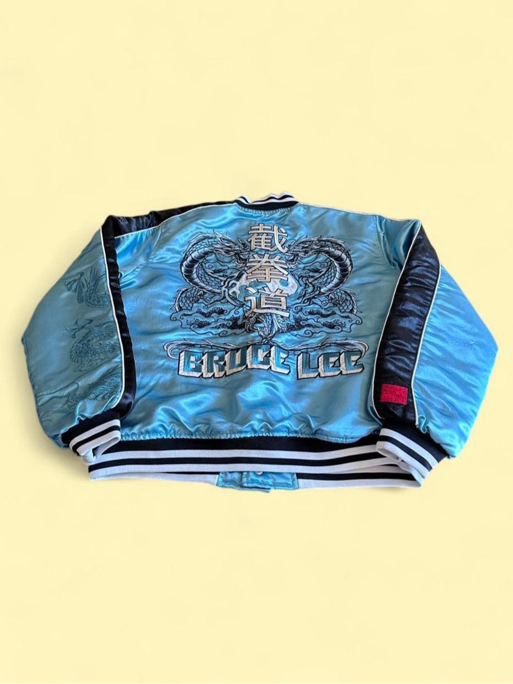 Shoe Palace x Bruce Lee Dragon Satin Souvenir Sukajan Jacket Men’s Size S